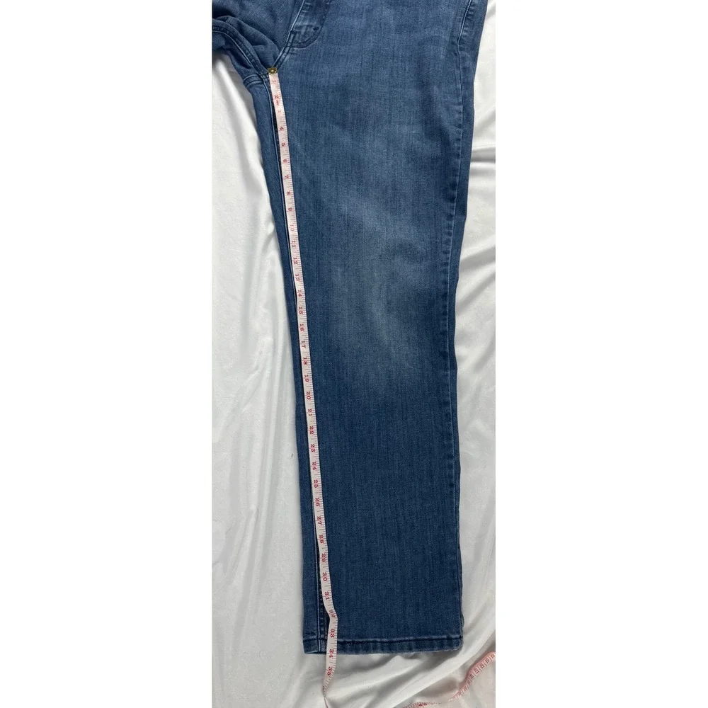 Levis 541 Athletic Taper Mens Blue Denim Jeans 40x34 Medium Wash Stretch